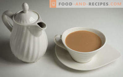 Čaj z mlekom: koristi in škoda