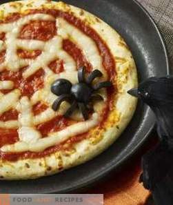 Idee per Halloween: Spider Web Pizza