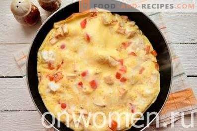 Piščančja omlet