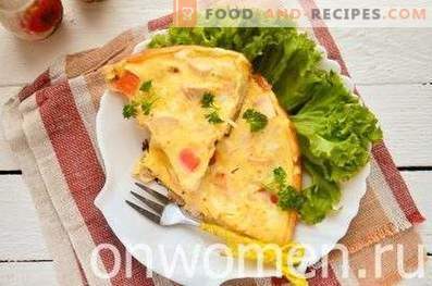 Piščančja omlet