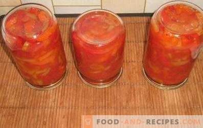 Paprika v paradižnikovi omaki za zimo