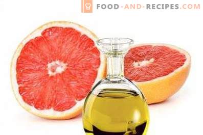Ulei de grapefruit: proprietăți și utilizări