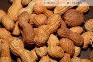 Praženi arašidi: korist in škoda