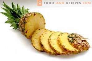 Ananas: koristi za zdravje in škoda