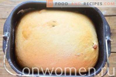 Velikonočna torta z rozinami v krušni peči