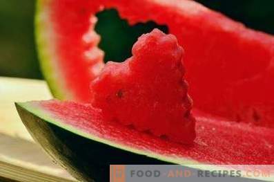 Vattenmelon: hälsofördelar och skada