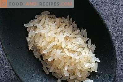 Kaj je riž potreben za pilaf